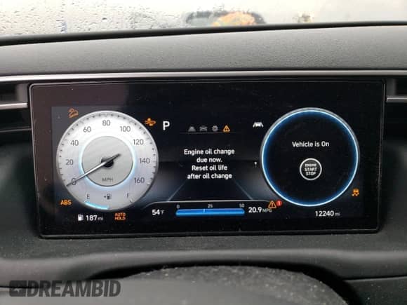 2023 Hyundai Santa Cruz Night Edition с VIN 5NTJCDAF4PH045429, выставлен на аукционе Copart как лот 77806794 с пробегом 12 240 миль миль и Списание • Salvage title. История ставок и продаж доступна на DreamBid. Изображение 9.