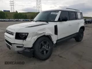 ✅ 2023 Land Rover Defender S • VIN: SALEJ7EX2P2205344 • Lot: 58343965. Listed on Copart with 16,085 mi. Free auction sales archive from the USA and detailed vehicle history report at DreamBid. Image 1.