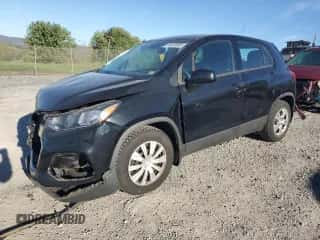 2018 Chevrolet Trax LS с VIN 3GNCJKSB0JL337459, выставлен на аукционе Copart как лот 86458885 с пробегом 84 201 миль миль и Списание • Salvage title. История ставок и продаж доступна на DreamBid. Изображение 1.