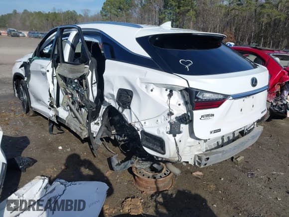 ✅ 2017 Lexus RX 350 • VIN: 2T2ZZMCA2HC074882 • Lot: 41484728. Listed on IAAI with 134,564 mi. Free auction sales archive from the USA and detailed vehicle history report at DreamBid. Image 3.