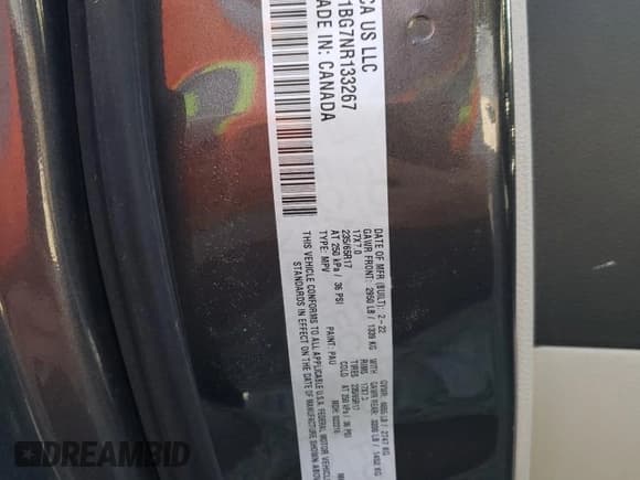 ✅ 2022 Chrysler Pacifica Touring L • VIN: 2C4RC1BG7NR133267 • Lot: 69368635. Listed on Copart with 113,525 mi. Free auction sales archive from the USA and detailed vehicle history report at DreamBid. Image 13.