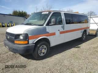 2007 Chevrolet Express Passenger с VIN 1GAHG39U171190748, выставлен на аукционе Copart как лот 43731365 с пробегом 177 389 миль миль и Чистый • Clean title. История ставок и продаж доступна на DreamBid. Изображение 1.