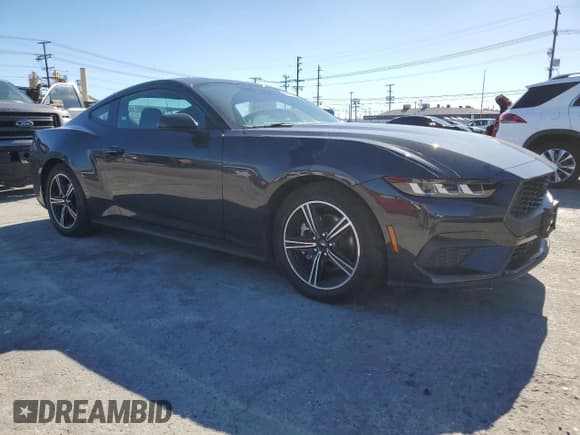 ✅ 2024 Ford Mustang EcoBoost • VIN: 1FA6P8TH9R5146246 • Lot: 86900755. Listed on Copart with 5,488 mi. Free auction sales archive from the USA and detailed vehicle history report at DreamBid. Image 4.