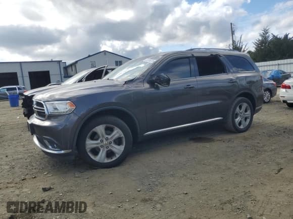✅ 2015 Dodge Durango Limited • VIN: 1C4RDJDG5FC826990 • Lot: 82326375. Listed on Copart with 146,892 mi. Free auction sales archive from the USA and detailed vehicle history report at DreamBid. Image 1.