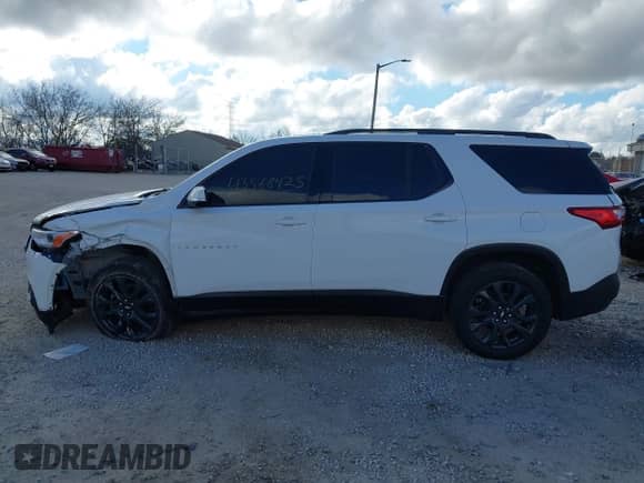 2020 Chevrolet Traverse RS with VIN 1GNEVJKW1LJ178780, listed as a IAAI auction lot 43568425 with 104,958 mi miles and . Bid and sale history available at DreamBid. Image 14.