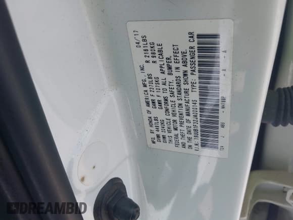 ✅ 2018 Acura TLX • VIN: 19UUB1F32JA000145 • Лот: 42858013. Опубликован ранее на IAAI с пробегом Не указан. Бесплатный доступ к архиву аукционных продаж из США и подробный отчёт об истории автомобиля на DreamBid. Изображение 9.