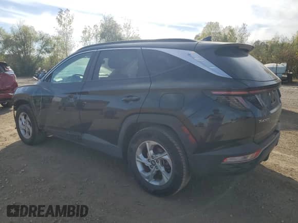 2022 Hyundai Tucson SEL with VIN 5NMJB3AEXNH135438, listed as a Copart auction lot 85083355 with 66,884 mi miles and Salvage title. Bid and sale history available at DreamBid. Image 2.