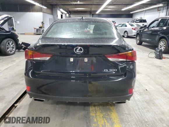 ✅ 2018 Lexus IS 300 • VIN: JTHBA1D27J5062795 • Lot: 57393965. Listed on Copart with 44,532 mi. Free auction sales archive from the USA and detailed vehicle history report at DreamBid. Image 6.