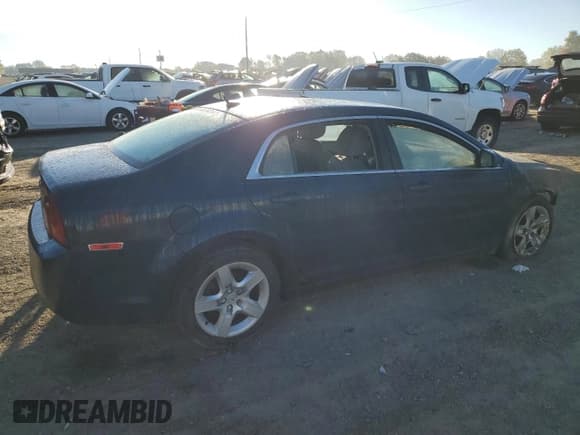 ✅ 2010 Chevrolet Malibu 1LS • VIN: 1G1ZB5EB5AF264136 • Lot: 73960124. Listed on Copart with Not provided. Free auction sales archive from the USA and detailed vehicle history report at DreamBid. Image 3.