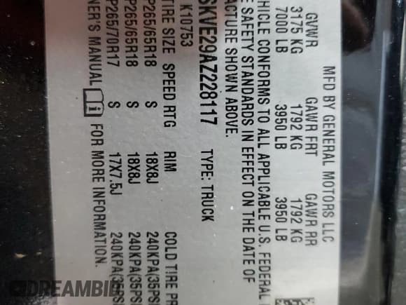 ✅ 2010 GMC Sierra 1500 • VIN: 1GTSKVE29AZ228117 • Lot: 51409425. Wystawiony na Copart z przebiegiem 258 801 mil. Bezpłatny archiwum sprzedaży aukcyjnych z USA i szczegółowy raport historii pojazdu na DreamBid. Zdjęcie 13.