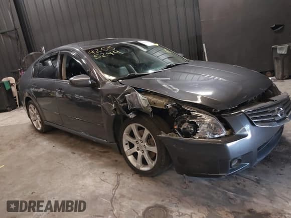✅ 2008 Nissan Maxima SE • VIN: 1N4BA41E48C801277 • Lot: 42535249. Listed on IAAI with 123,598 mi. Free auction sales archive from the USA and detailed vehicle history report at DreamBid. Image 1.