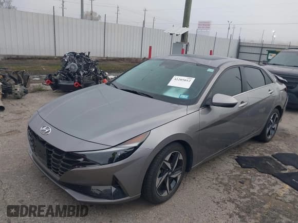 ✅ 2023 Hyundai Elantra Limited • VIN: KMHLP4AG0PU486724 • Лот: 41205012. Опубликован ранее на IAAI с пробегом 23 065 миль. Бесплатный доступ к архиву аукционных продаж из США и подробный отчёт об истории автомобиля на DreamBid. Изображение 2.