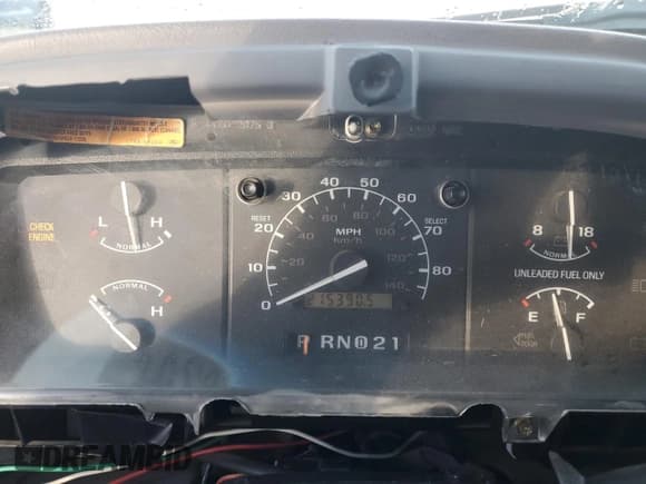 ✅ 1996 Ford F-150 • VIN: 1FTEX14N7TKA17710 • Lot: 76341824. Listed on Copart with 215,390 mi. Free auction sales archive from the USA and detailed vehicle history report at DreamBid. Image 9.