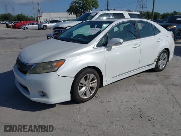 ✅ 2011 Lexus HS 250h • VIN: JTHBB1BA2B2045655 • Lot: 42021780. Listed on IAAI with 279,594 mi. Free auction sales archive from the USA and detailed vehicle history report at DreamBid. Image 2.