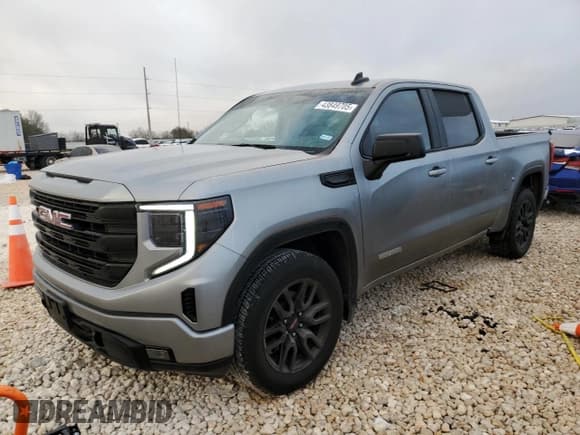 ✅ 2023 GMC Sierra 1500 Elevation • VIN: 3GTPHCEK9PG293583 • Lot: 43849705. Listed on Copart with 26,511 mi. Free auction sales archive from the USA and detailed vehicle history report at DreamBid. Image 1.