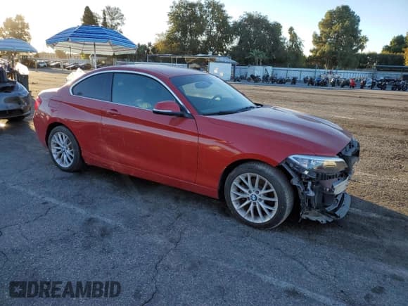 ✅ 2016 BMW 2 Series 228i • VIN: WBA1F5C59GV343701 • Lot: 89460675. Listed on Copart with 48,397 mi. Free auction sales archive from the USA and detailed vehicle history report at DreamBid. Image 4.