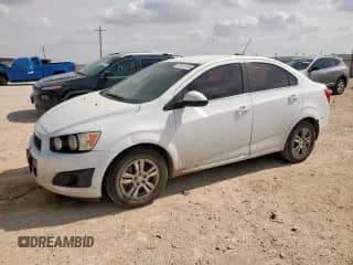 2015 Chevrolet Sonic LT с VIN 1G1JC5SH4F4144933, выставлен на аукционе Copart как лот 58473115 с пробегом 110 328 миль миль и Чистый • Clean title. История ставок и продаж доступна на DreamBid. Изображение 1.