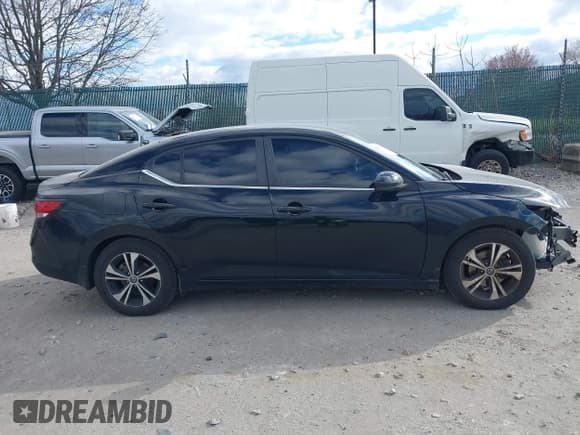 ✅ 2020 Nissan Sentra SV • VIN: 3N1AB8CV6LY241367 • Lot: 43600614. Listed on IAAI with 51,541 mi. Free auction sales archive from the USA and detailed vehicle history report at DreamBid. Image 13.