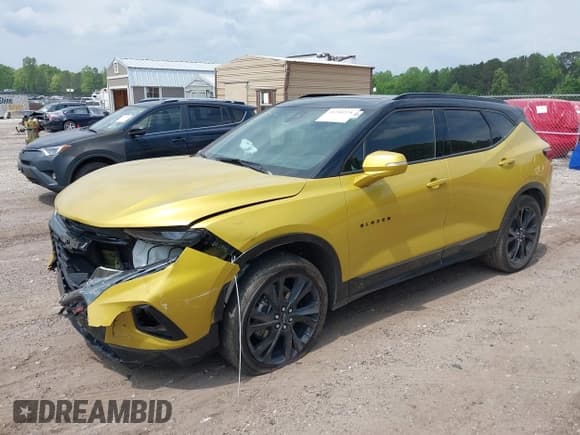 ✅ 2022 Chevrolet Blazer RS • VIN: 3GNKBERS9NS130659 • Lot: 39295225. Listed on IAAI with 48,605 mi. Free auction sales archive from the USA and detailed vehicle history report at DreamBid. Image 17.