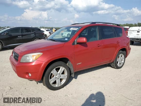✅ 2008 Toyota RAV4 Sport • VIN: JTMBD32V086083669 • Lot: 82668985. Listed on Copart with 151,071 mi. Free auction sales archive from the USA and detailed vehicle history report at DreamBid. Image 1.
