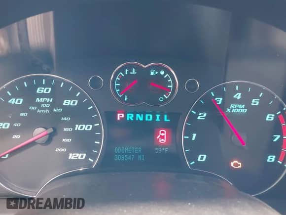 2007 Chevrolet Equinox LT with VIN 2CNDL73F376054343, listed as a IAAI auction lot 43296140 with 308,547 mi miles and . Bid and sale history available at DreamBid. Image 7.