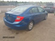 ✅ 2012 Honda Civic LX • VIN: 19XFB2F50CE023194 • Лот: 43454124. Опубликован ранее на IAAI с пробегом 139 676 миль. Бесплатный доступ к архиву аукционных продаж из США и подробный отчёт об истории автомобиля на DreamBid. Изображение 4.