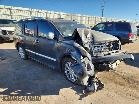 ✅ 2008 Infiniti QX56 • VIN: 5N3AA08C88N907404 • Lot: 90016805. Listed on Copart with Not provided. Free auction sales archive from the USA and detailed vehicle history report at DreamBid. Image 4.
