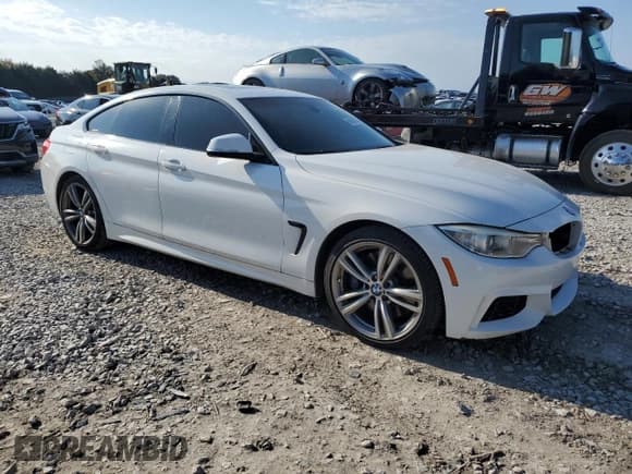 ✅ 2015 BMW 4 Series 435i • VIN: WBA4B1C50FD418419 • Лот: 86690235. Опубликован ранее на Copart с пробегом 154 438 миль. Бесплатный доступ к архиву аукционных продаж из США и подробный отчёт об истории автомобиля на DreamBid. Изображение 4.