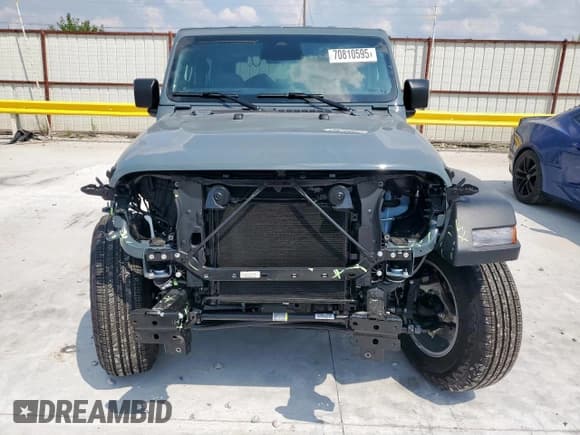 ✅ 2025 Jeep Wrangler Sport • VIN: 1C4PJXAN9SW616892 • Lot: 70810595. Listed on Copart with 313 mi. Free auction sales archive from the USA and detailed vehicle history report at DreamBid. Image 5.