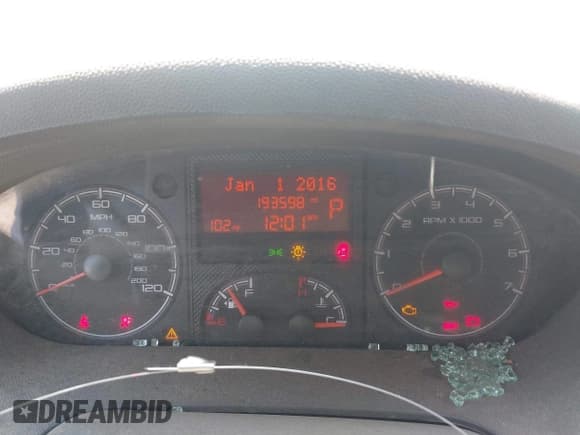 ✅ 2017 Ram ProMaster Cargo • VIN: 3C6TRVAGXHE518977 • Lot: 42871702. Listed on IAAI with 193,598 mi. Free auction sales archive from the USA and detailed vehicle history report at DreamBid. Image 7.