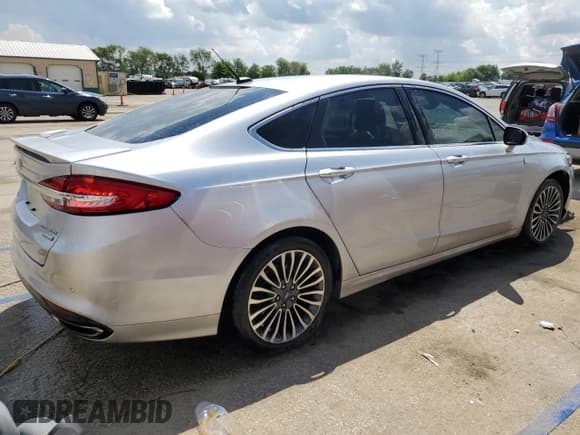 ✅ 2017 Ford Fusion Titanium • VIN: 3FA6P0D94HR100778 • Lot: 56736555. Listed on Copart with Not provided. Free auction sales archive from the USA and detailed vehicle history report at DreamBid. Image 3.