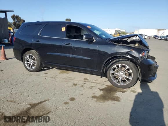 ✅ 2020 Dodge Durango GT Plus • VIN: 1C4RDHDG0LC285528 • Lot: 54898755. Listed on Copart with Not provided. Free auction sales archive from the USA and detailed vehicle history report at DreamBid. Image 4.