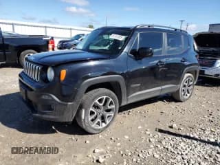 ✅ 2017 Jeep Renegade Latitude • VIN: ZACCJBBB7HPG36196 • Лот: 81741305. Опубликован ранее на Copart с пробегом 73 383 миль. Бесплатный доступ к архиву аукционных продаж из США и подробный отчёт об истории автомобиля на DreamBid. Изображение 1.