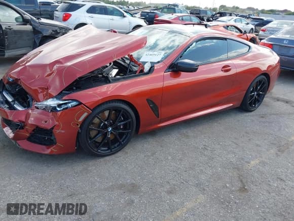 ✅ 2022 BMW 8 Series M850i xDrive • VIN: WBABC4C05NCH21665 • Lot: 42469127. Listed on IAAI with Not provided. Free auction sales archive from the USA and detailed vehicle history report at DreamBid. Image 17.