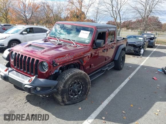 ✅ 2021 Jeep Gladiator Mojave • VIN: 1C6JJTEG9ML577100 • Лот: 43562086. Опубликован ранее на IAAI с пробегом 51 922 миль. Бесплатный доступ к архиву аукционных продаж из США и подробный отчёт об истории автомобиля на DreamBid. Изображение 2.