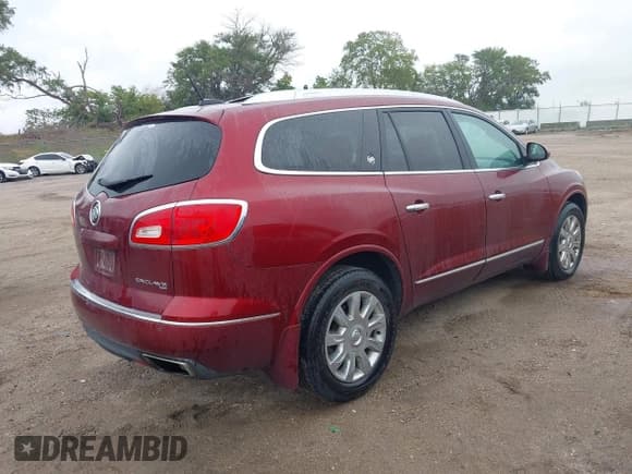 ✅ 2017 Buick Enclave Premium • VIN: 5GAKVCKD8HJ259130 • Lot: 43221361. Listed on IAAI with 162,087 mi. Free auction sales archive from the USA and detailed vehicle history report at DreamBid. Image 4.