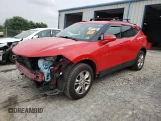 2019 Chevrolet Blazer with VIN 3GNKBGRS3KS682763, listed as a Copart auction lot 65887065 with 163,950 mi miles and Salvage title. Bid and sale history available at DreamBid. Image 1.