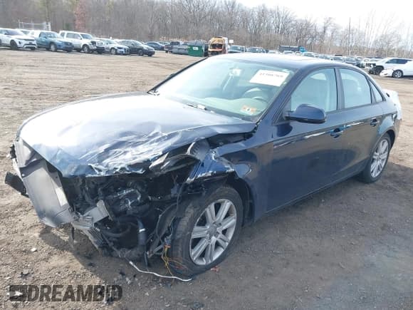 ✅ 2011 Audi A4 Premium • VIN: WAUBFAFLXBN032245 • Lot: 41508769. Listed on IAAI with 152,421 mi. Free auction sales archive from the USA and detailed vehicle history report at DreamBid. Image 2.