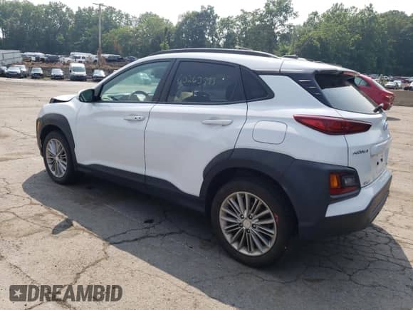 2019 Hyundai Kona SEL z VIN KM8K2CAA6KU341566, wystawiony jako Copart lot #60263533 z przebiegiem 66 433 mil mil oraz . Historia ofert i sprzedaży dostępna na DreamBid. Obrazek 2.