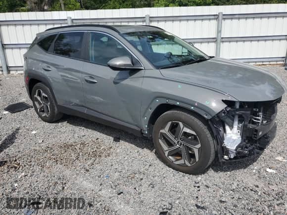2024 Hyundai Tucson SEL with VIN 5NMJF3DE1RH311248, listed as a Copart auction lot 81043225 with 10,830 mi miles and Salvage title. Bid and sale history available at DreamBid. Image 4.