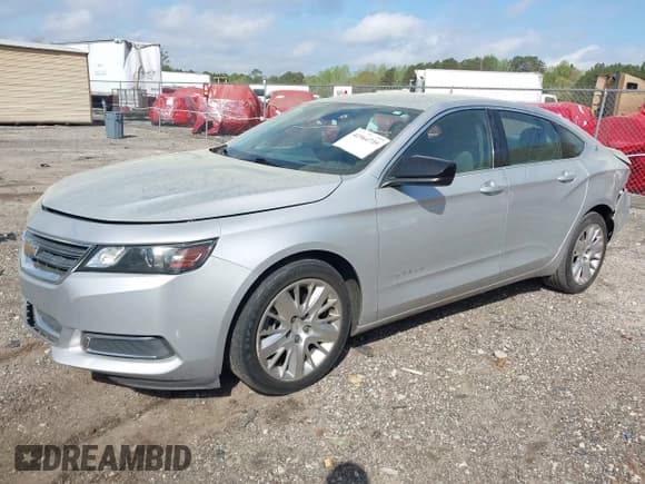 ✅ 2015 Chevrolet Impala LS • VIN: 2G11X5SL8F9182087 • Lot: 41964739. Listed on IAAI with 108,666 mi. Free auction sales archive from the USA and detailed vehicle history report at DreamBid. Image 2.