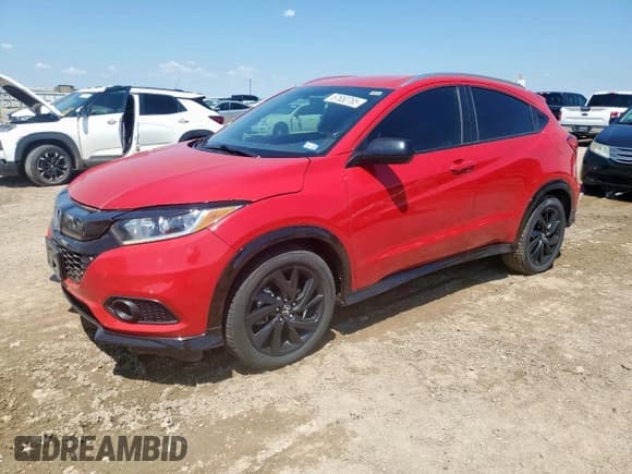 ✅ 2022 Honda HR-V Sport • VIN: 3CZRU5H11NM724669 • Лот: 67650765. Опубликован ранее на Copart с пробегом 46 525 миль. Бесплатный доступ к архиву аукционных продаж из США и подробный отчёт об истории автомобиля на DreamBid. Изображение 1.