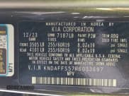 ✅ 2024 Kia EV9 Wind • VIN: KNDAFFS57R6033697 • Lot: 43137239. Wystawiony na IAAI z przebiegiem 20 351 mil. Bezpłatny archiwum sprzedaży aukcyjnych z USA i szczegółowy raport historii pojazdu na DreamBid. Zdjęcie 9.