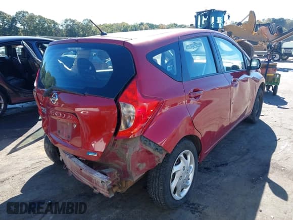 ✅ 2014 Nissan Note S Plus • VIN: 3N1CE2CP9EL389401 • Lot: 43455978. Listed on IAAI with 167,397 mi. Free auction sales archive from the USA and detailed vehicle history report at DreamBid. Image 4.