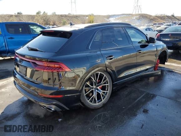 ✅ 2023 Audi SQ8 Premium Plus • VIN: WA1AWBF13PD045137 • Lot: 81286254. Listed on Copart with 14,889 mi. Free auction sales archive from the USA and detailed vehicle history report at DreamBid. Image 3.