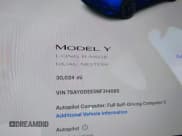 ✅ 2022 Tesla Model Y Long Range • VIN: 7SAYGDEE5NF314085 • Lot: 42233275. Wystawiony na IAAI z przebiegiem 30 024 mil. Bezpłatny archiwum sprzedaży aukcyjnych z USA i szczegółowy raport historii pojazdu na DreamBid. Zdjęcie 15.