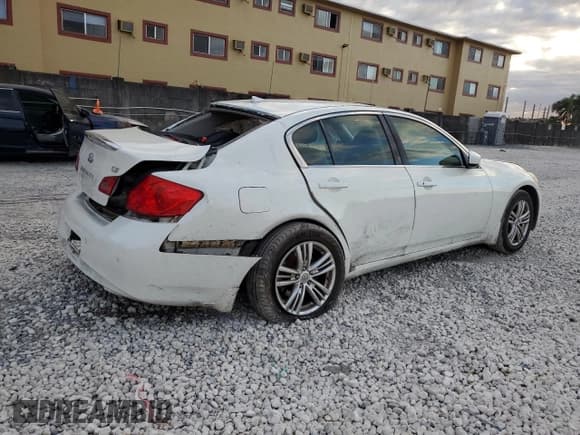✅ 2013 Infiniti G37 Journey • VIN: JN1CV6AP6DM713807 • Lot: 92899155. Listed on Copart with 159,162 mi. Free auction sales archive from the USA and detailed vehicle history report at DreamBid. Image 3.