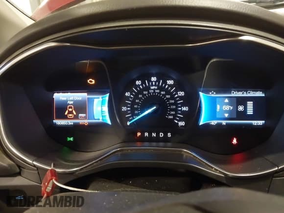 ✅ 2016 Ford Fusion Titanium • VIN: 3FA6P0K90GR319156 • Lot: 43598197. Listed on IAAI with 180,850 mi. Free auction sales archive from the USA and detailed vehicle history report at DreamBid. Image 7.