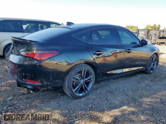 ✅ 2023 Acura Integra Technology • VIN: 19UDE4H68PA018304 • Lot: 91041085. Listed on Copart with 29,509 mi. Free auction sales archive from the USA and detailed vehicle history report at DreamBid. Image 3.