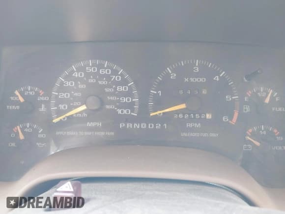 ✅ 1996 GMC Jimmy SL • VIN: 1GKDT13W8T2522192 • Lot: 41439548. Wystawiony na IAAI z przebiegiem 262 152 mil. Bezpłatny archiwum sprzedaży aukcyjnych z USA i szczegółowy raport historii pojazdu na DreamBid. Zdjęcie 7.